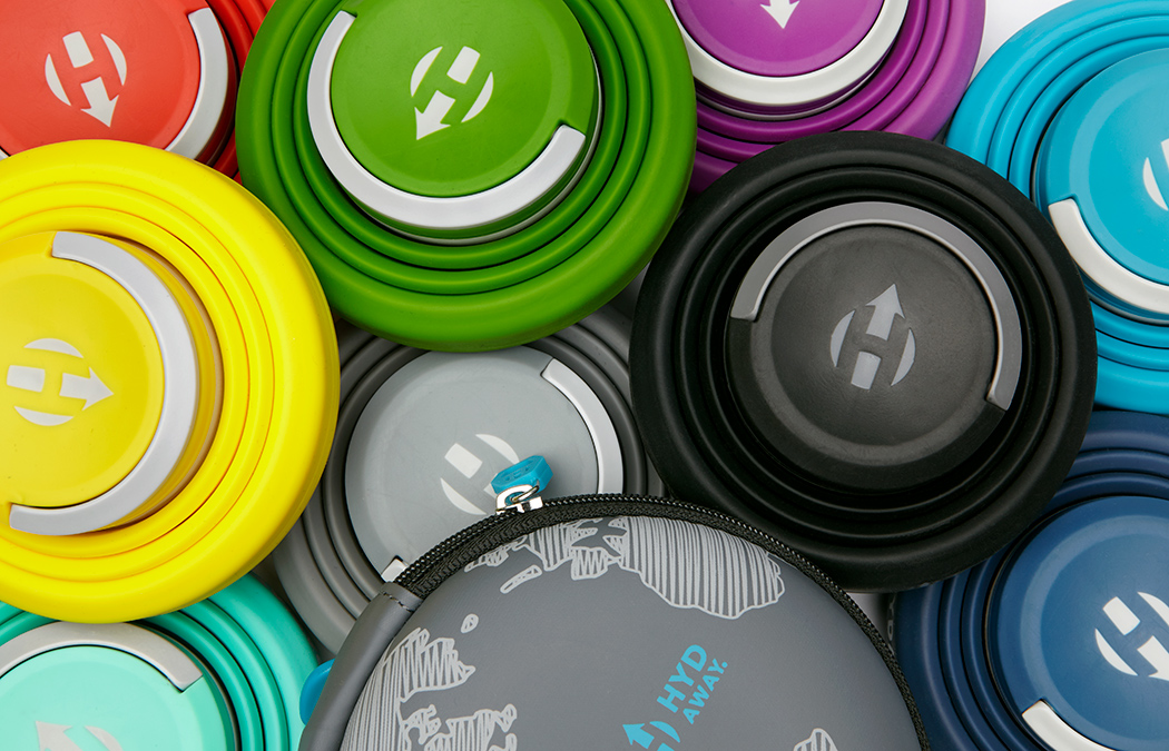 Water cup，fold，Water bottle，HYDAWAY，Niki Singlaub，