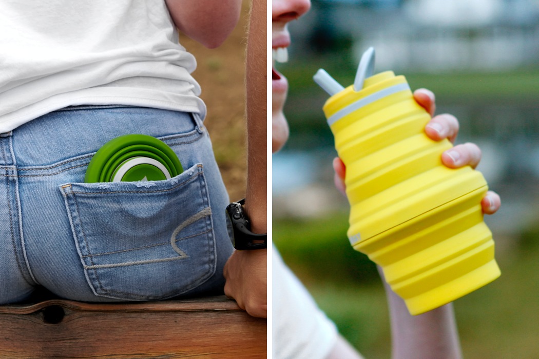 Water cup，fold，Water bottle，HYDAWAY，Niki Singlaub，