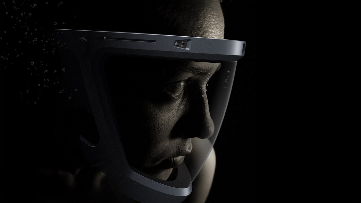 Diving mask，intelligence，D-Mask，