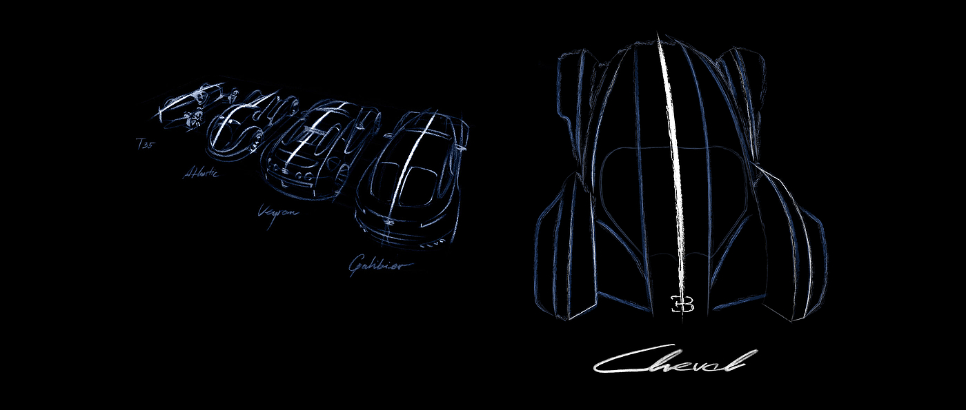 Bugatti Cheval，Art，technology，Automobile design，