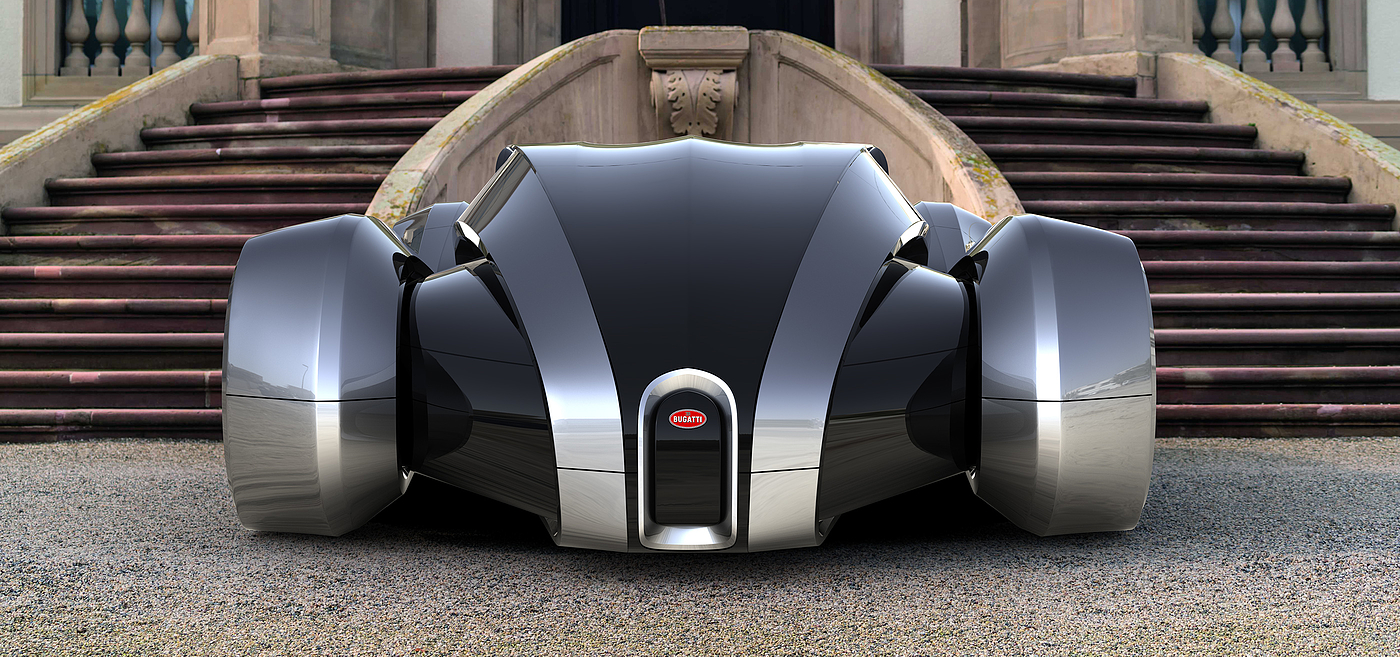 Bugatti Cheval，Art，technology，Automobile design，