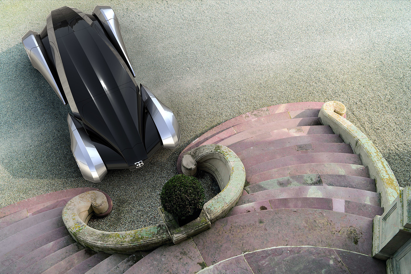 Bugatti Cheval，Art，technology，Automobile design，