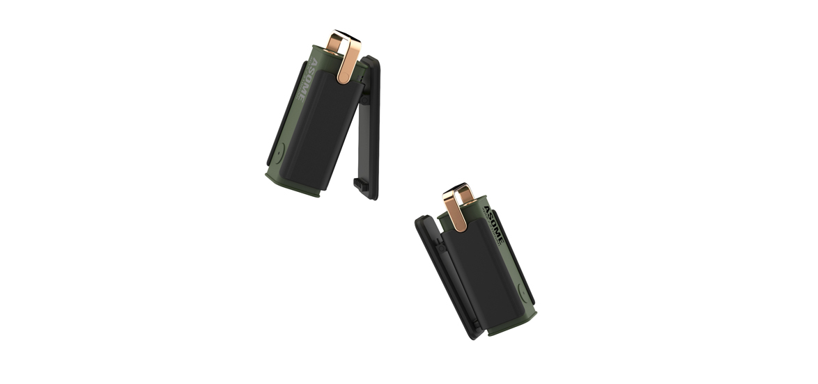 product design，industrial design，green，white，black，Bluetooth headset，Visionscape，