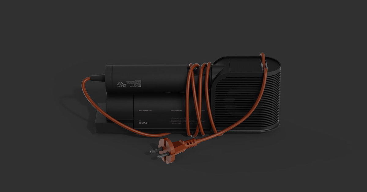 product design，industrial design，concept，hair drier，