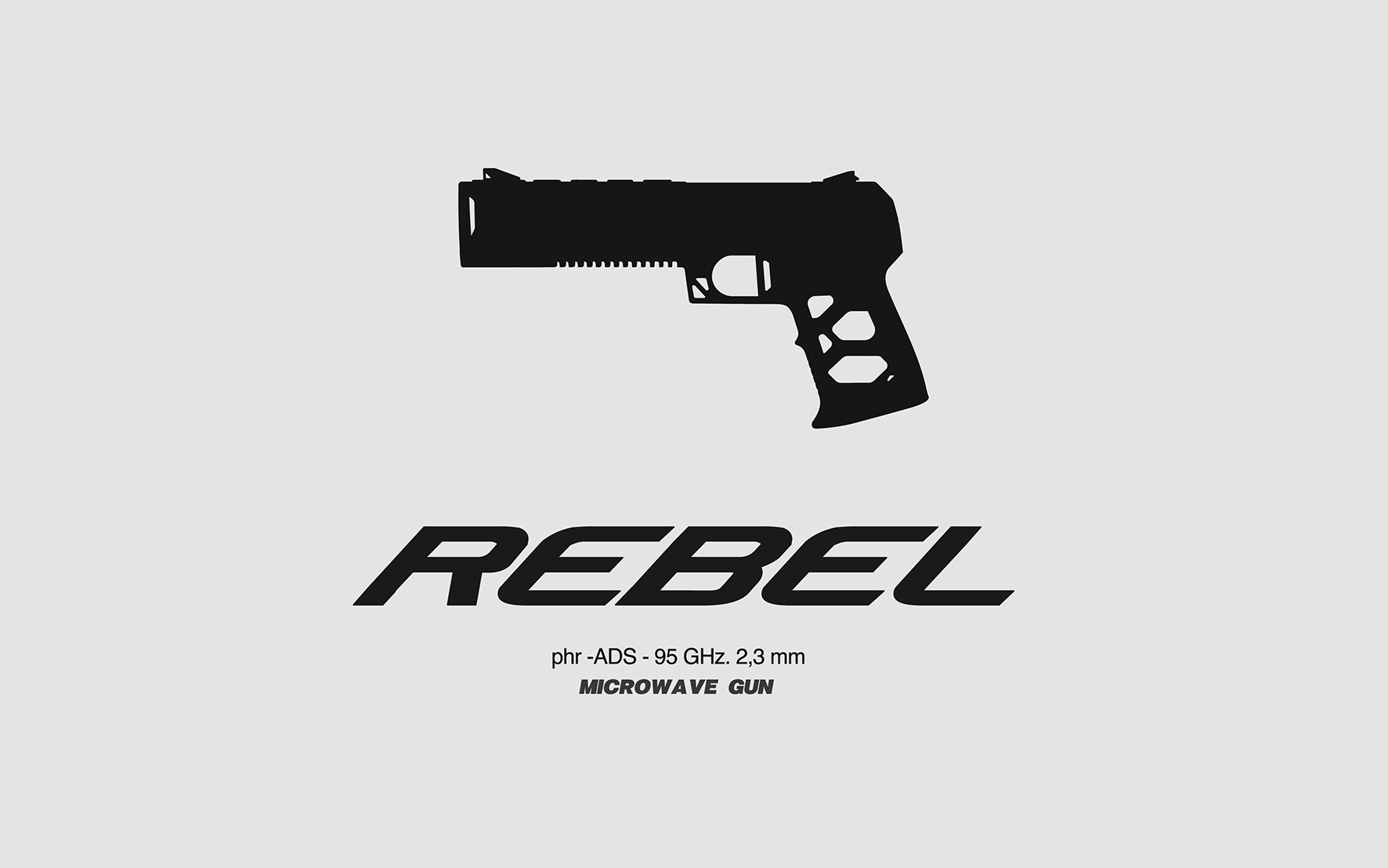 Metal，Pistol，REBEL ADS GUN，