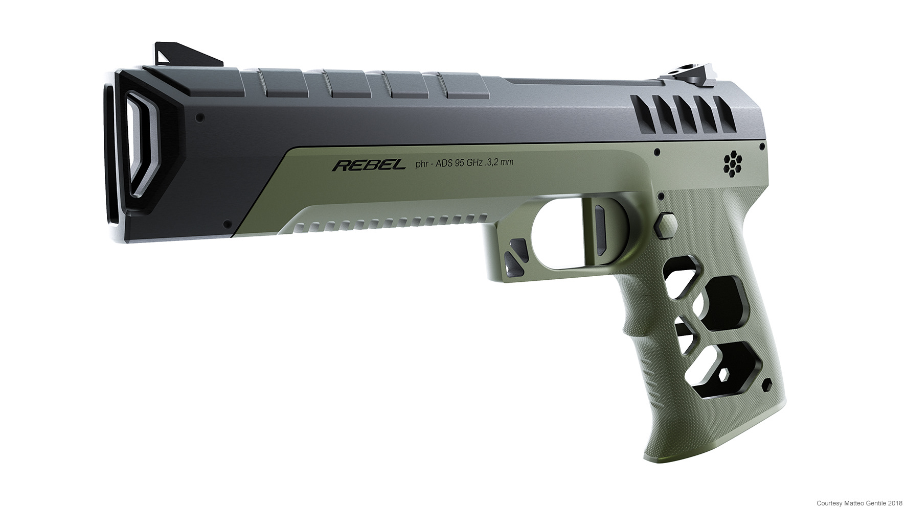 Metal，Pistol，REBEL ADS GUN，