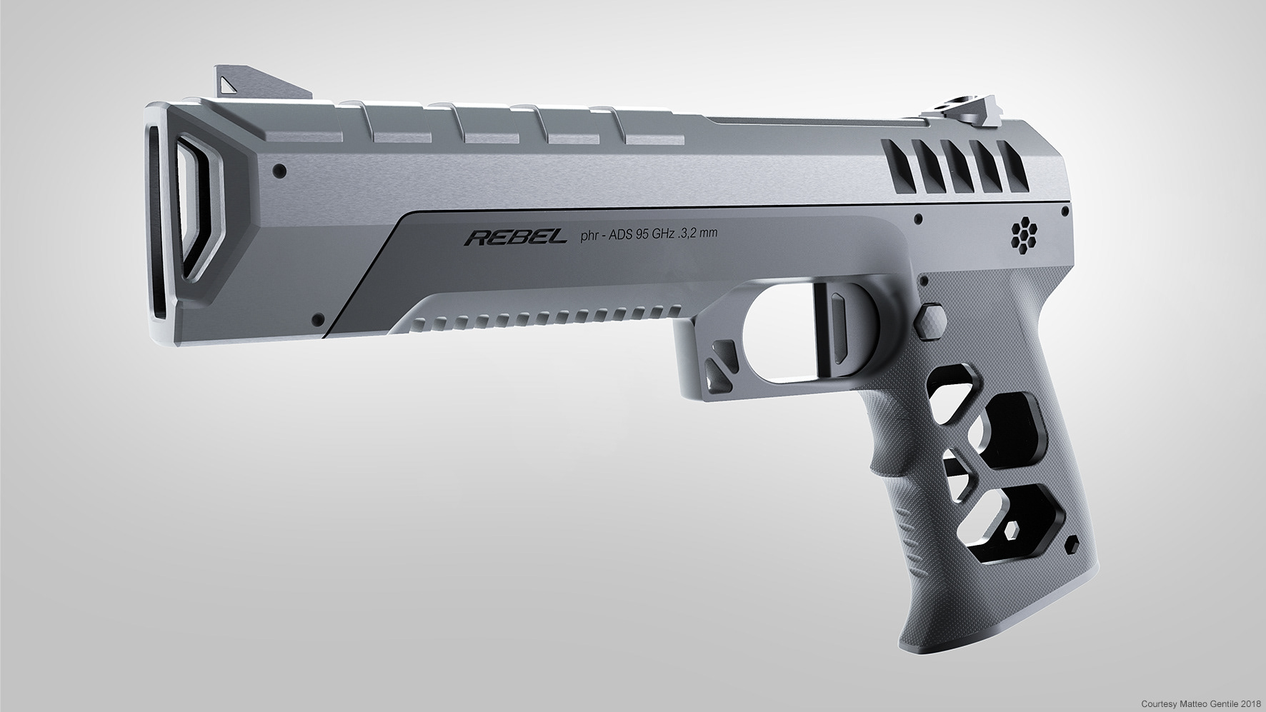 Metal，Pistol，REBEL ADS GUN，