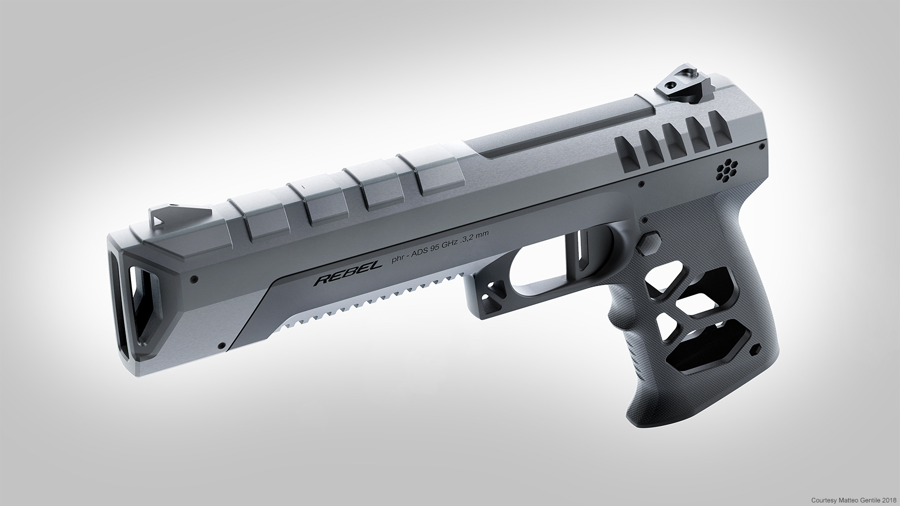 Metal，Pistol，REBEL ADS GUN，