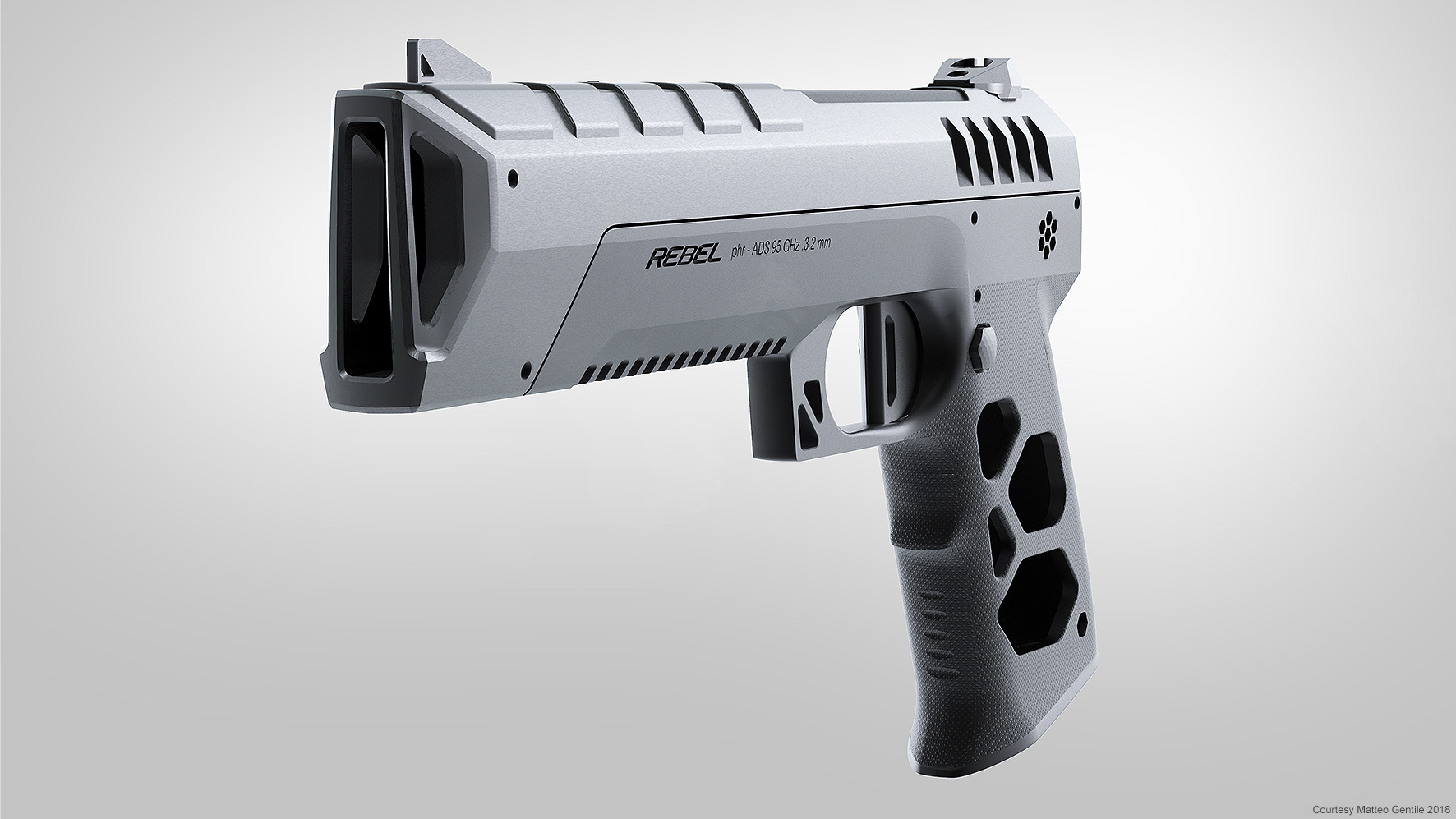 Metal，Pistol，REBEL ADS GUN，