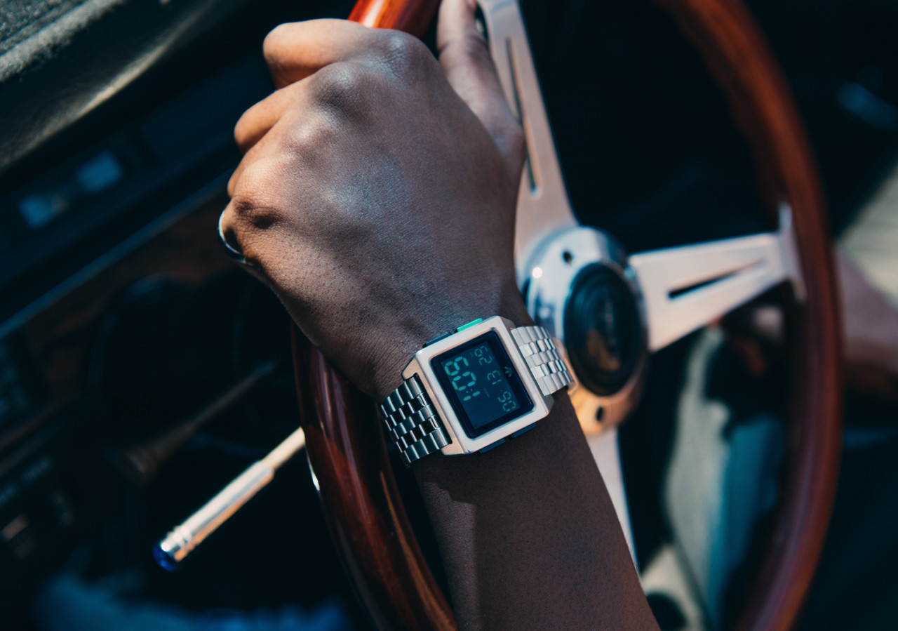 Wrist watch，ARCHIVE M1，adidas，Adidas，Interface，Button，