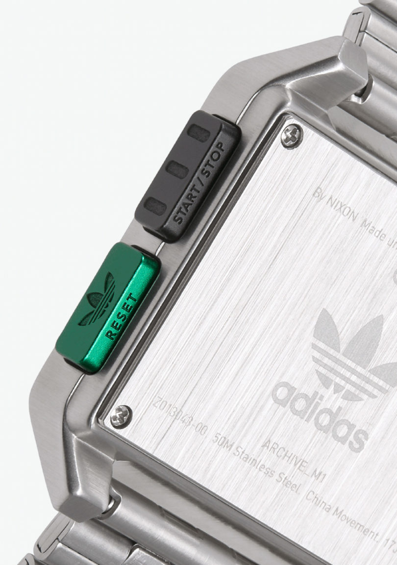 Wrist watch，ARCHIVE M1，adidas，Adidas，Interface，Button，