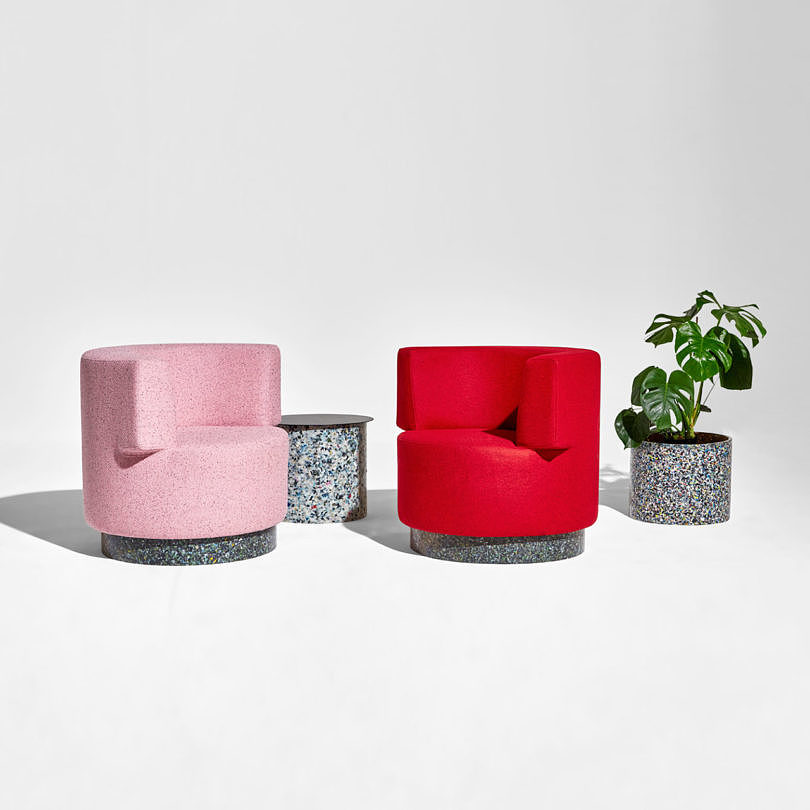 environment protection，Recycled materials，furniture design ，