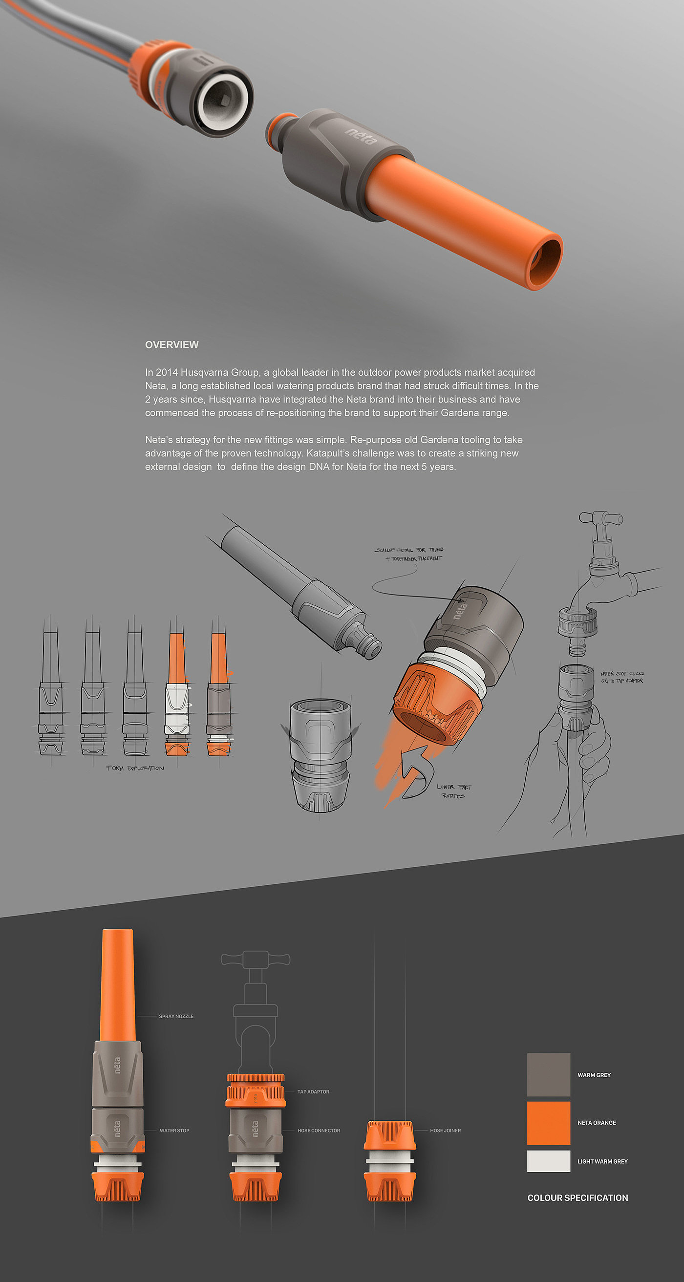 parts，Hose，Neta Hose Fitti，Orange，