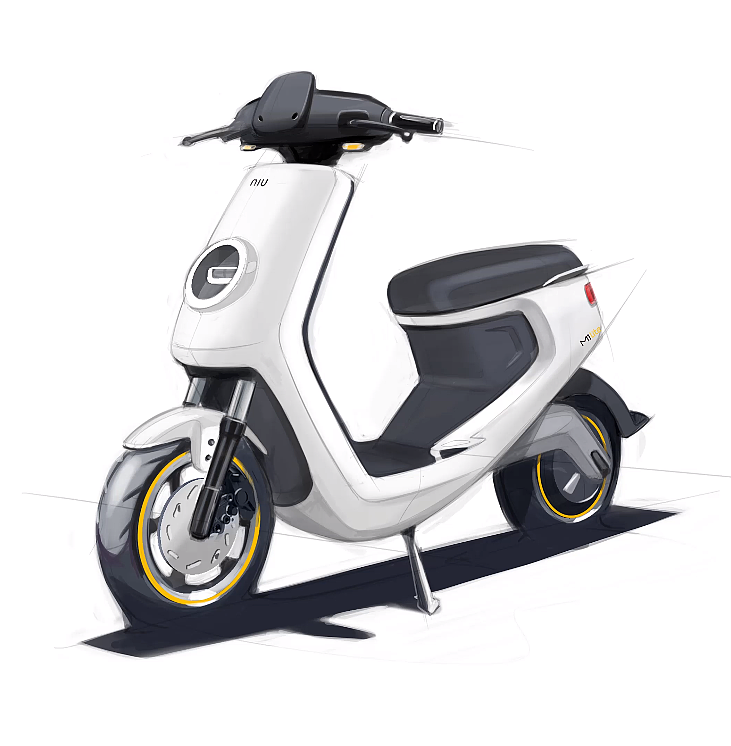 industrial design，Calf，Electric vehicle，New product release，m1，