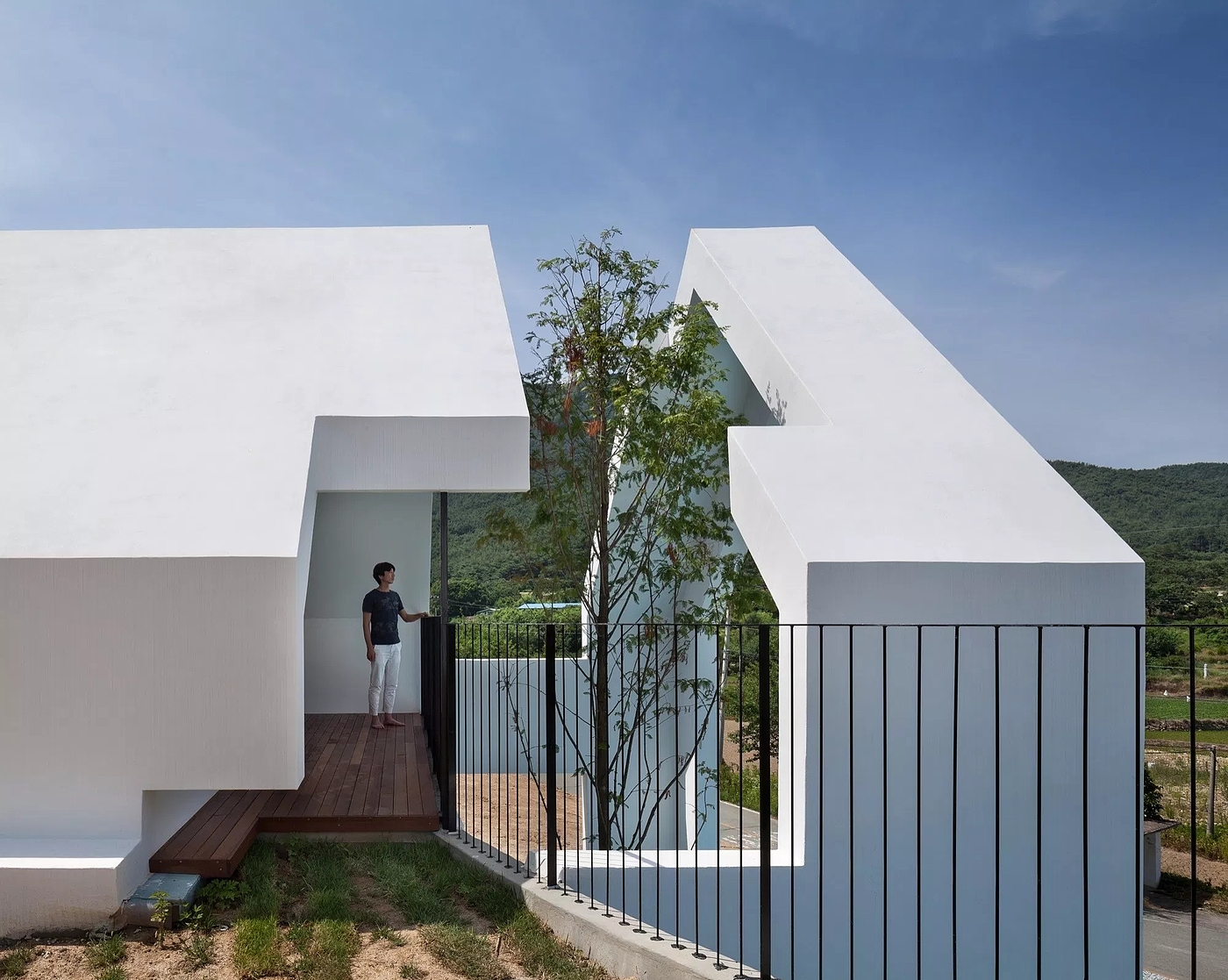 Geometricism，Minimalism，Architecture，Baomaru House，