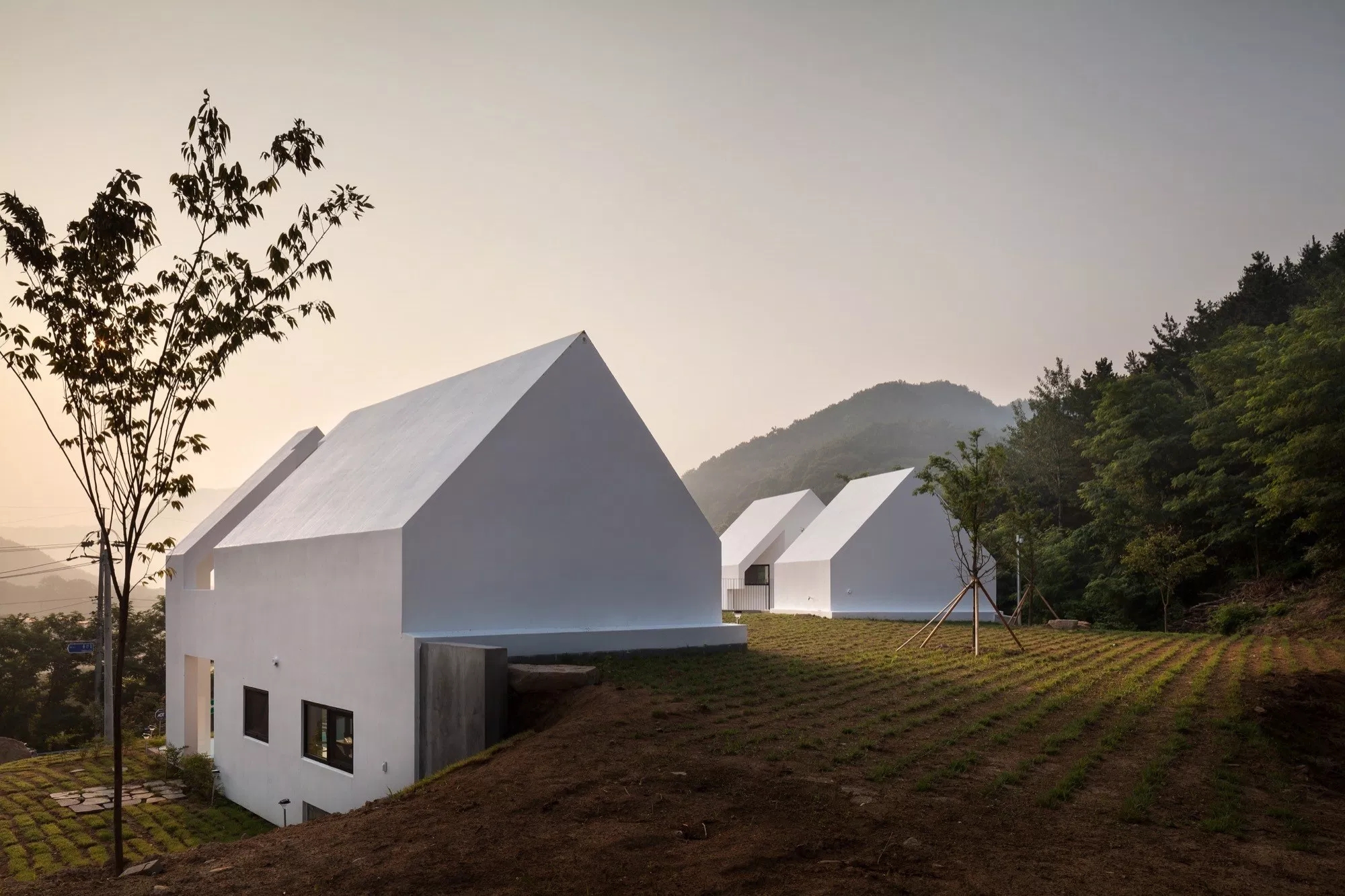 Geometricism，Minimalism，Architecture，Baomaru House，