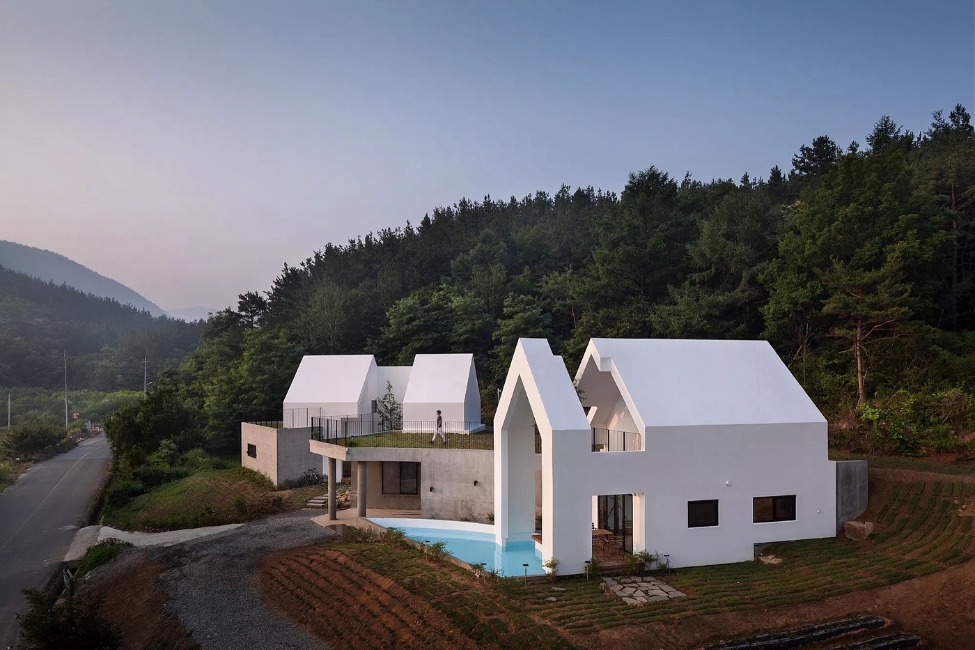 Geometricism，Minimalism，Architecture，Baomaru House，