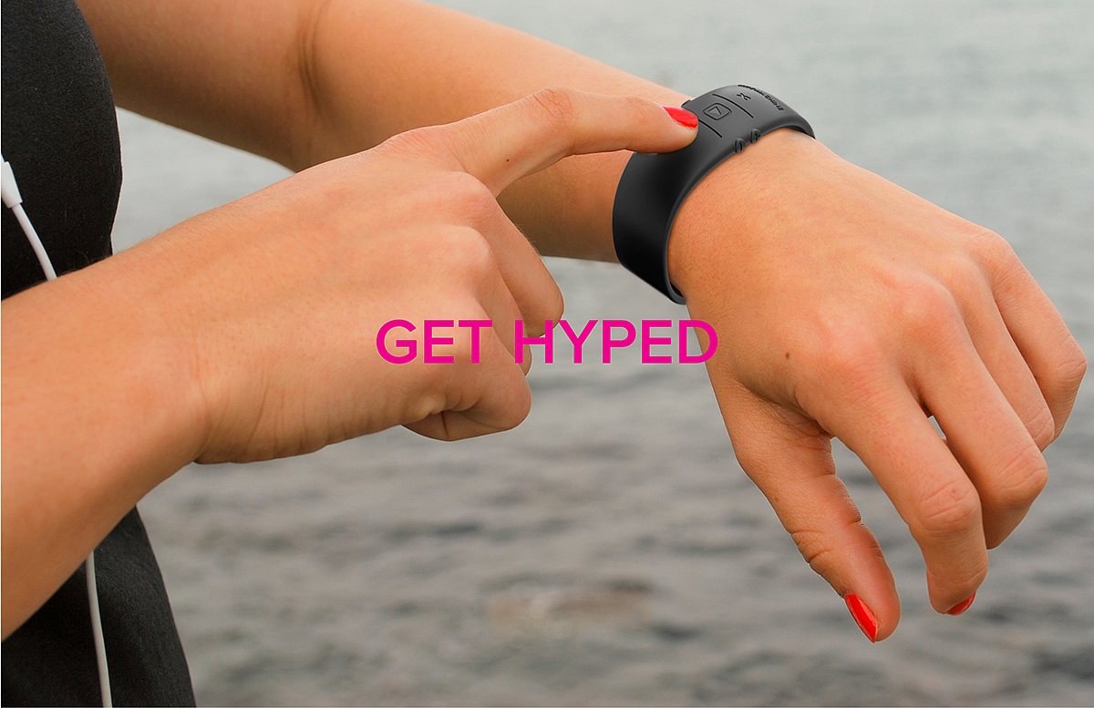 Intelligent products，Hype Machine，Hype Band，Corey cook，Music Bracelet，