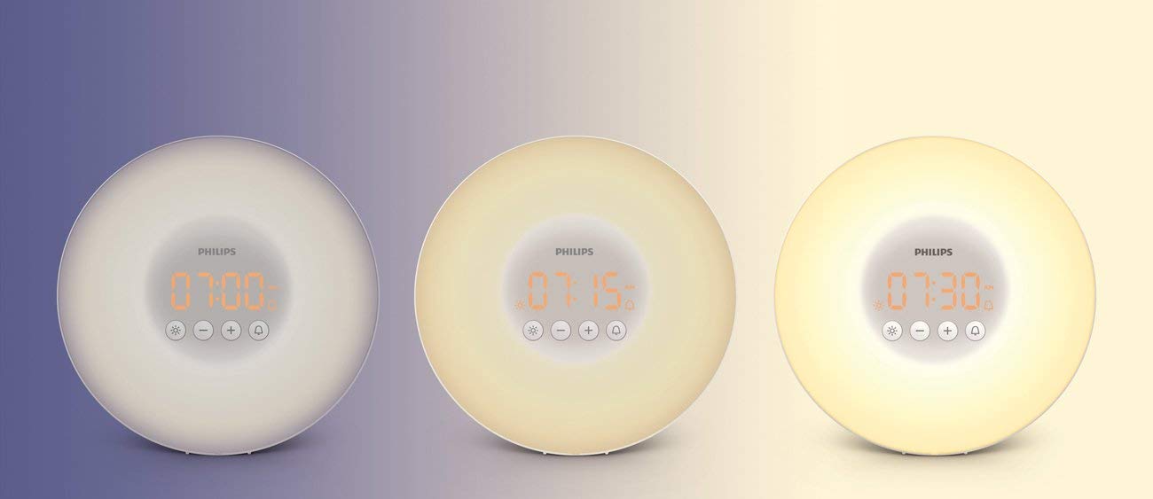 alarm clock，Philips，HF3500，lamp，sunrise，