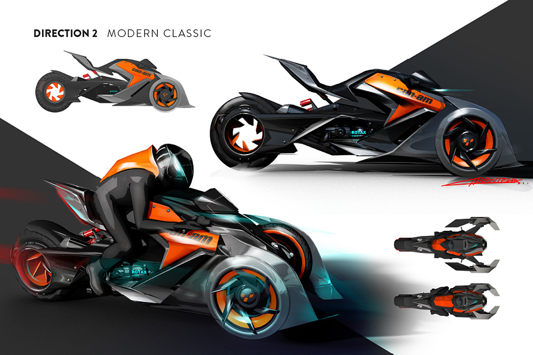 Spyder，Motorcycle design，locomotive，