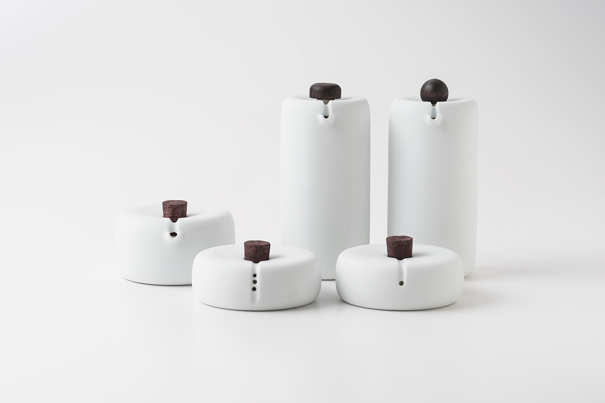 Minimalist design ，Porcelain kitchenware，Bombette，