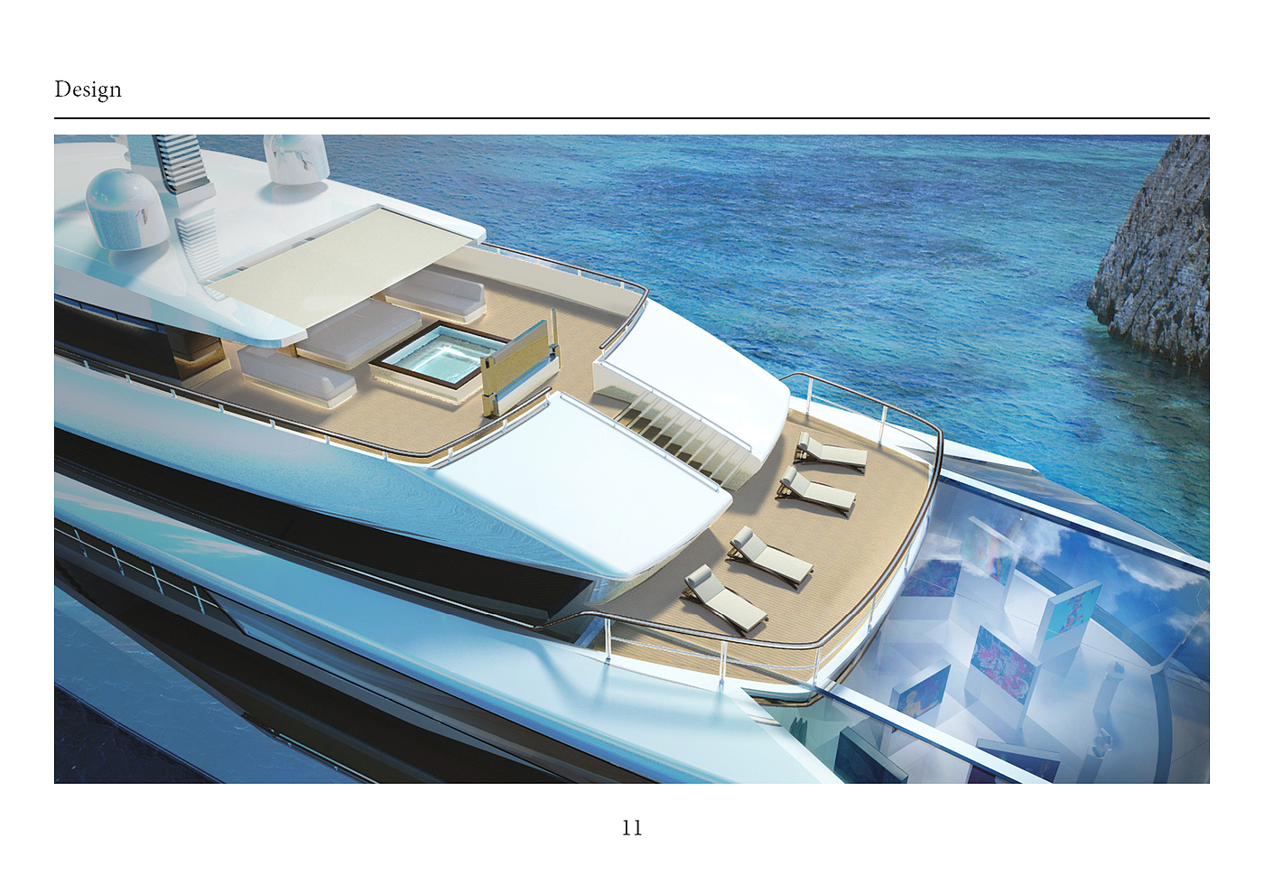 Automatic design，Yacht Design ，ECTHETA，a ship，