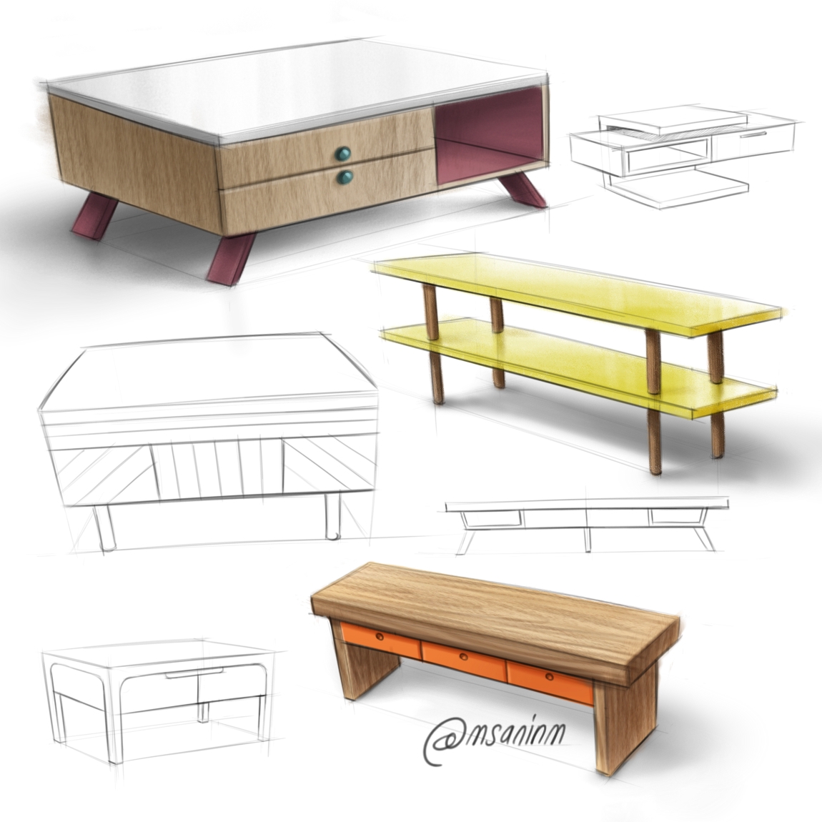 DESIGN SKETCHBO，Design，two thousand and seventeen，sketch，Hand drawn，