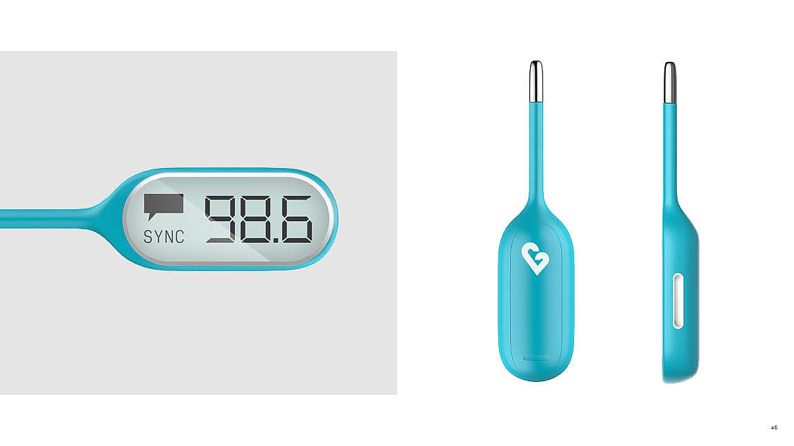 thermometer，security，industrial design，product design，