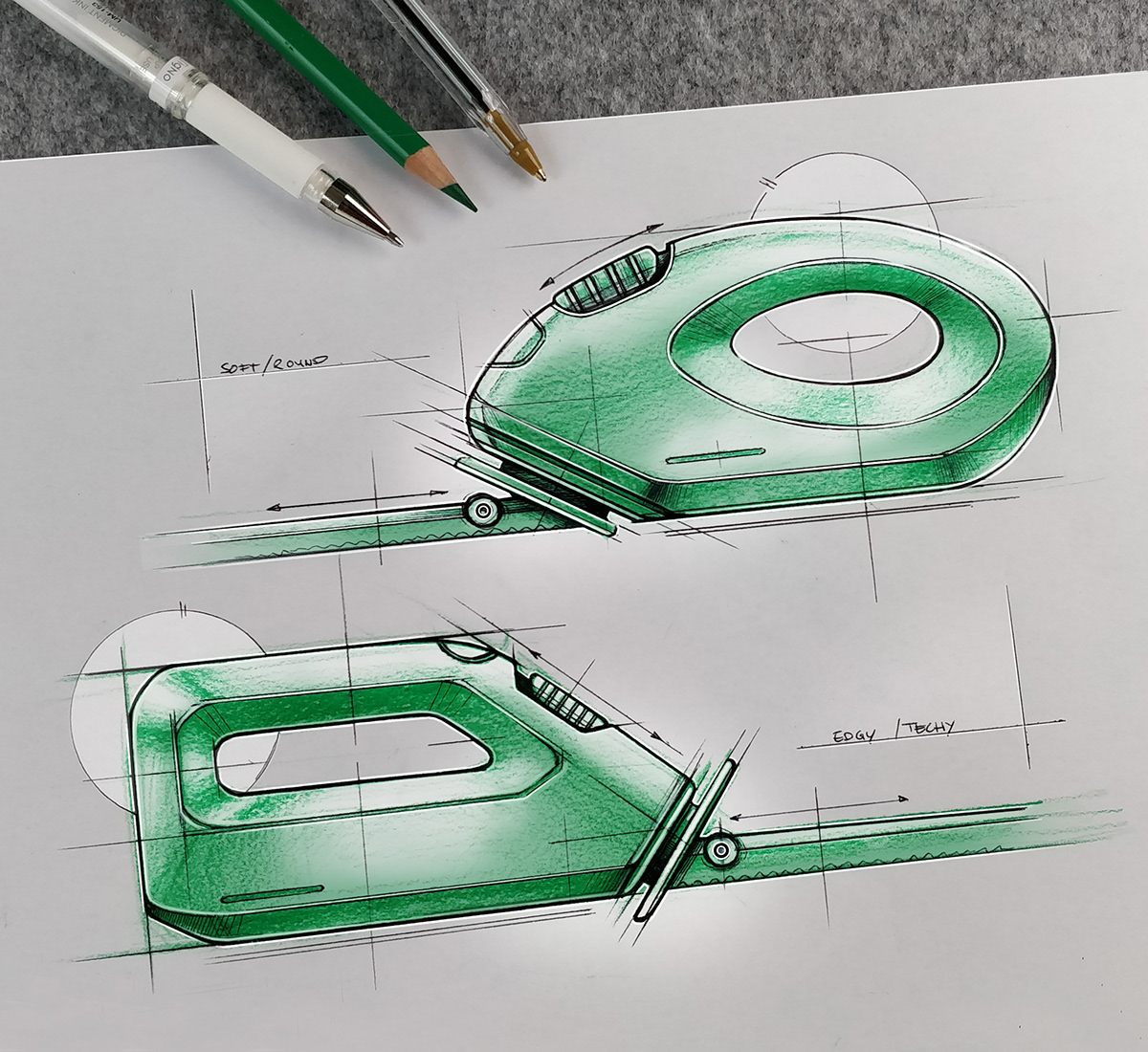 product design，manuscript，Hand drawn，industrial design，