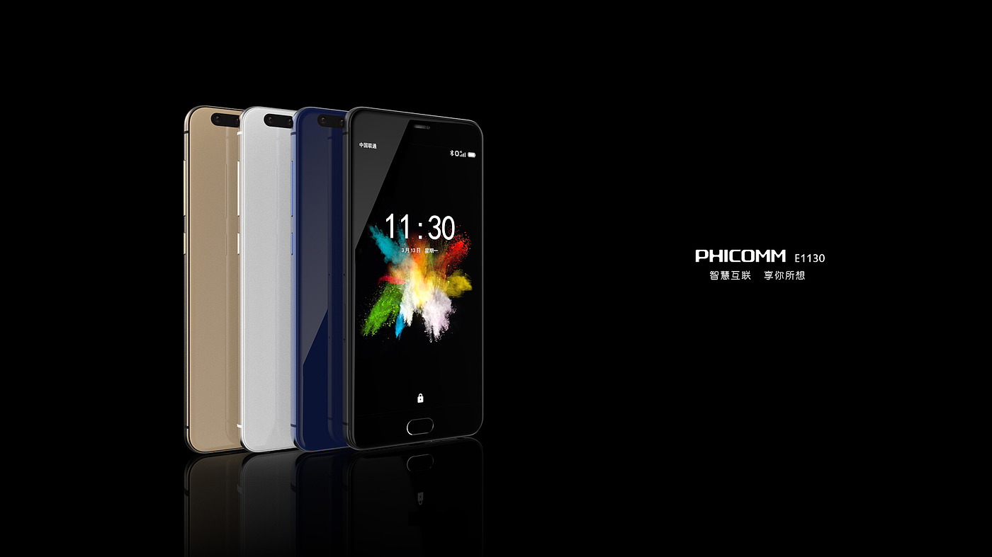 mobile phone，intelligence，Hyperboloid，Metal middle frame，