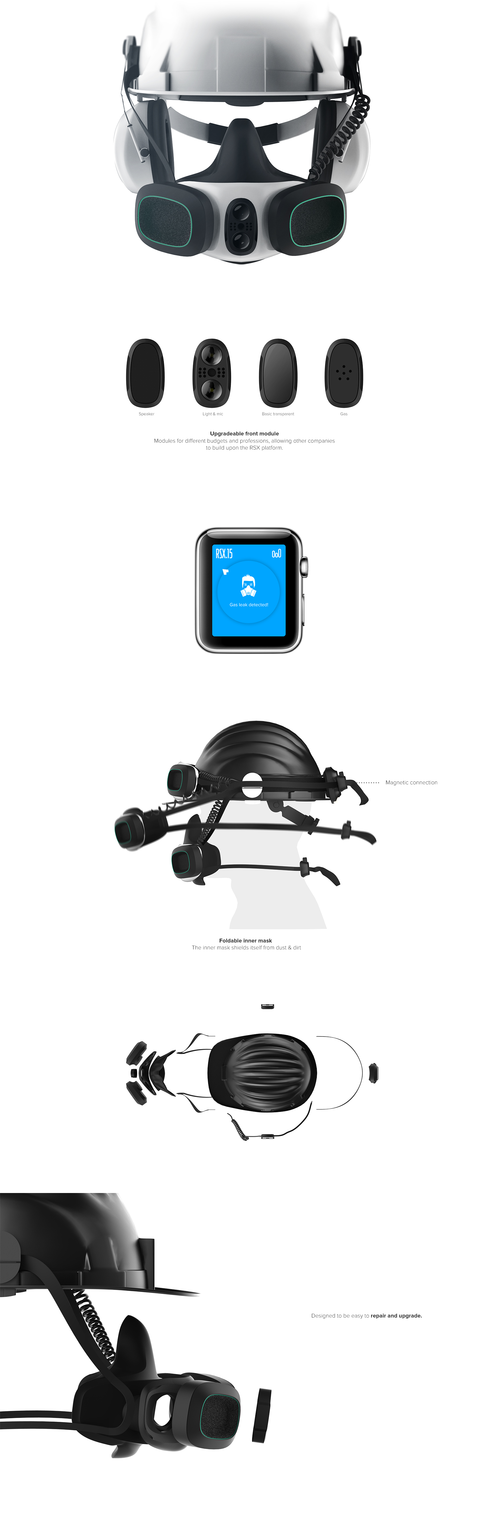 Safety helmet breathing mask，