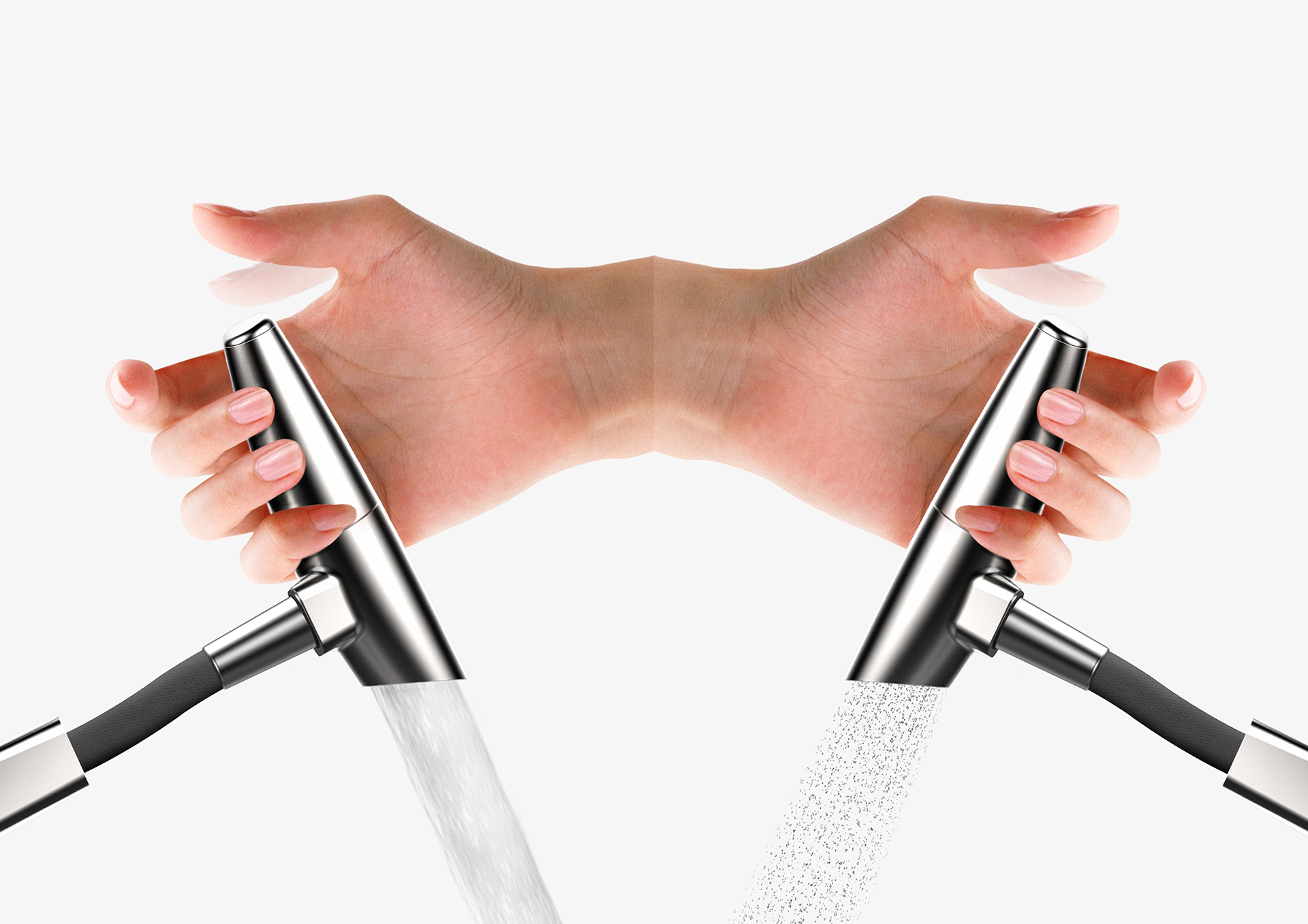 Metal，water tap，AXOR_Kitchen，