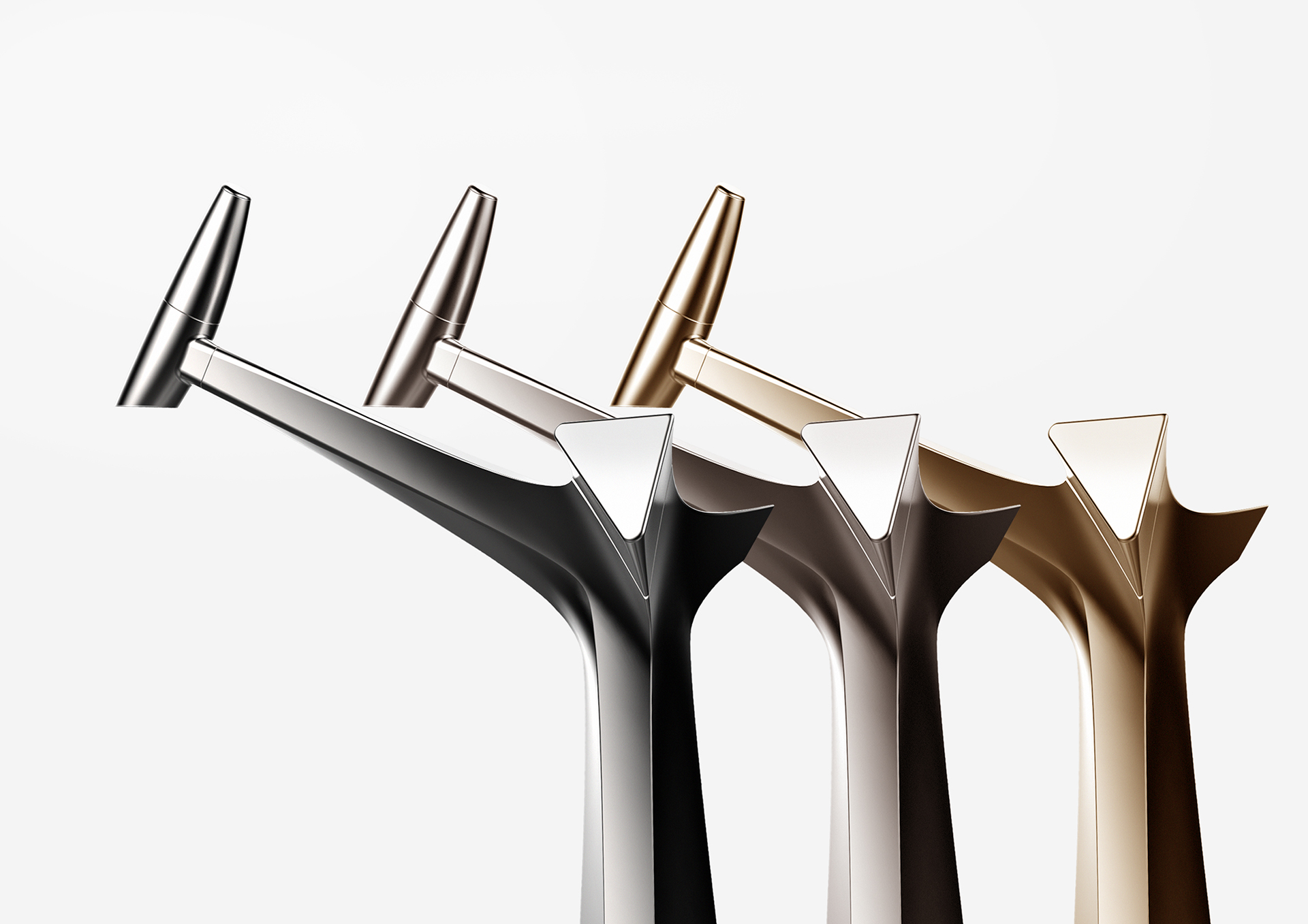 Metal，water tap，AXOR_Kitchen，