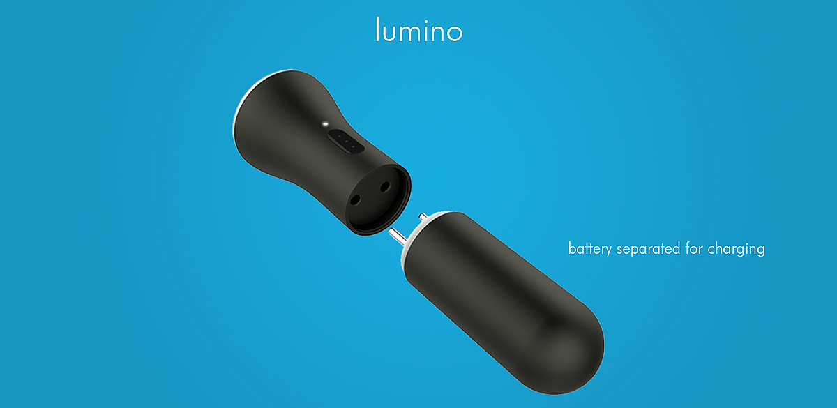 产品设计，便携式，手电筒，LUMINO，