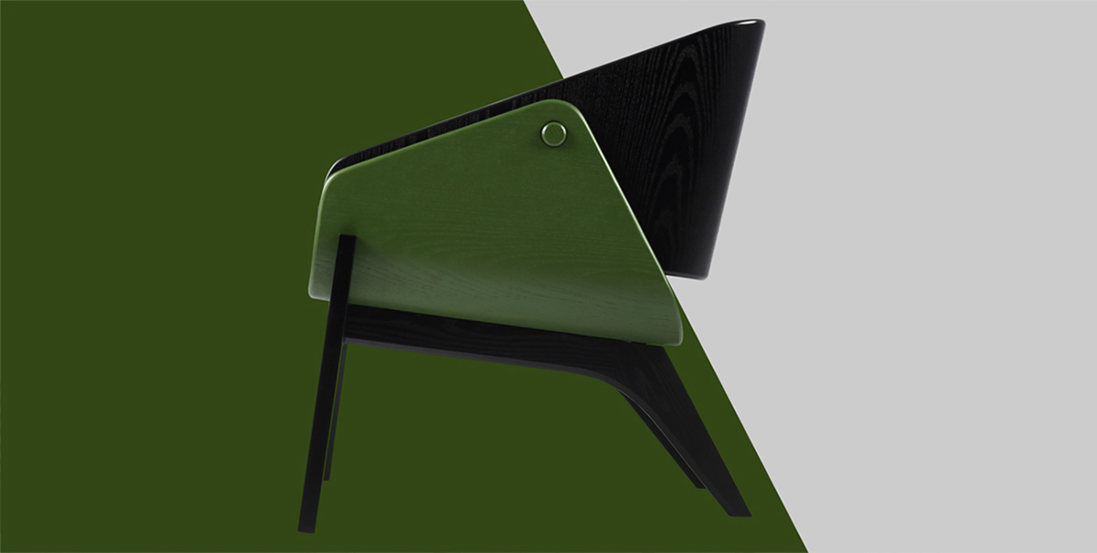 product design，furniture，chair，EVC，