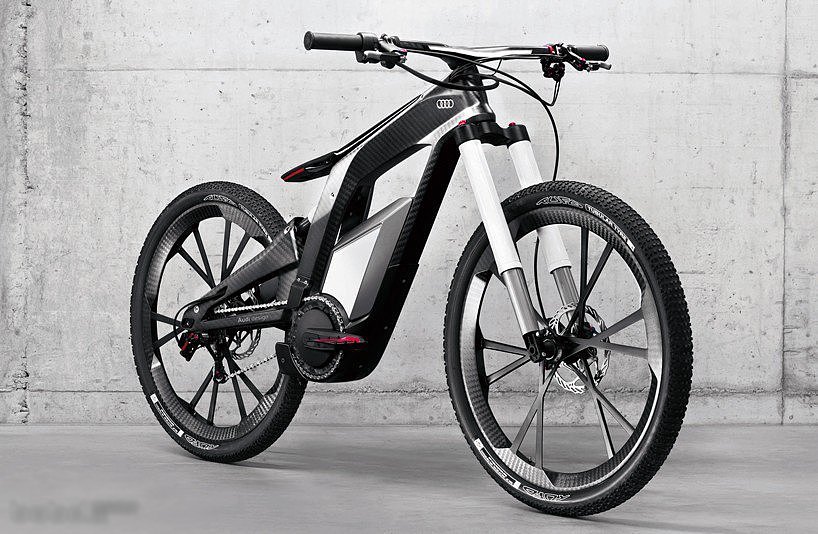 Electric，environment protection，concept，Bicycle，Cool，