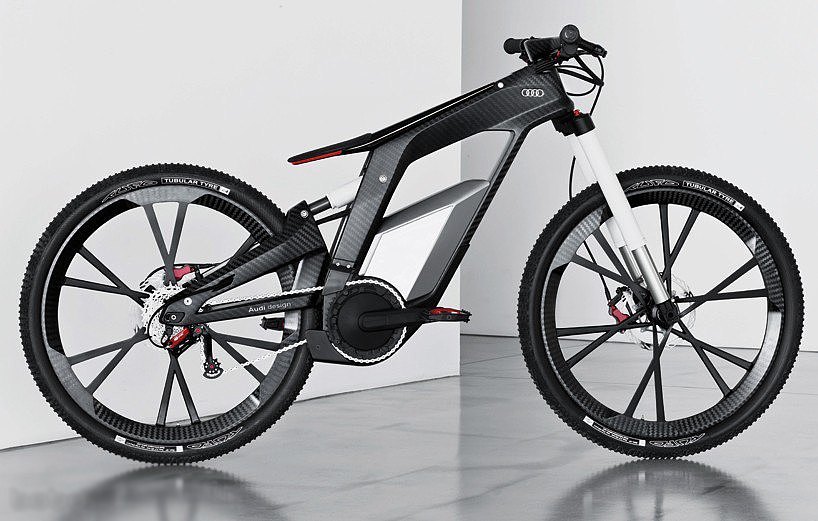 Electric，environment protection，concept，Bicycle，Cool，