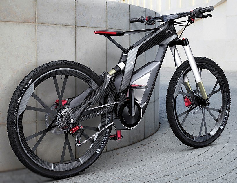 Electric，environment protection，concept，Bicycle，Cool，