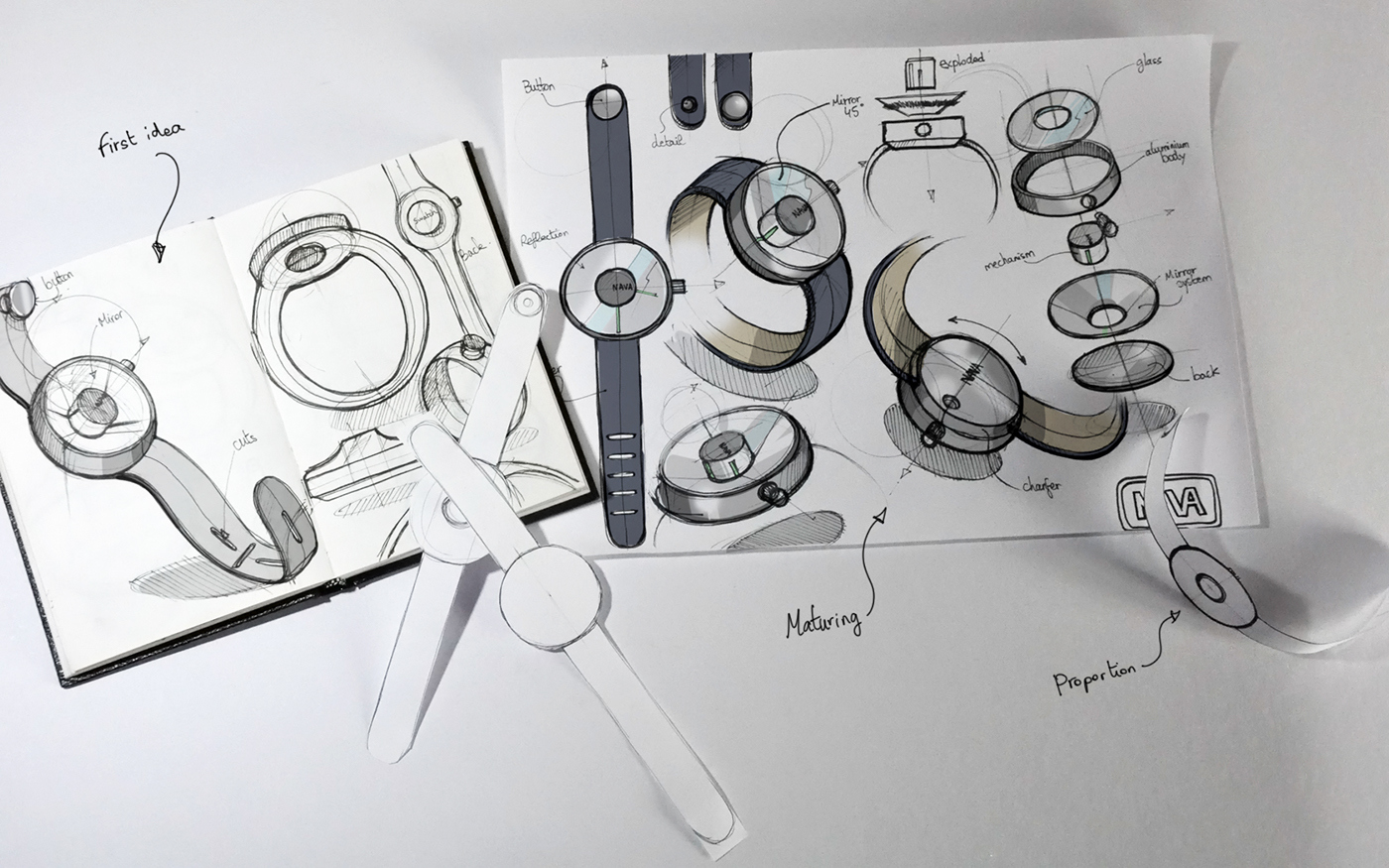 Intelligent machinery，Simple and generous，fashion，Wrist watch，