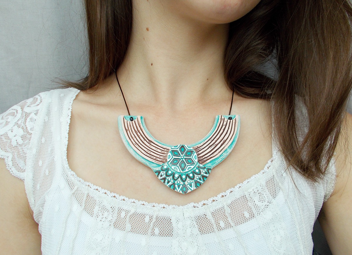 jewelry，Ceramic，Ceramic jewelry，product design，industrial design，Necklace，