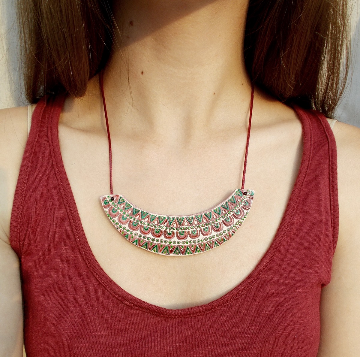 jewelry，Ceramic，Ceramic jewelry，product design，industrial design，Necklace，