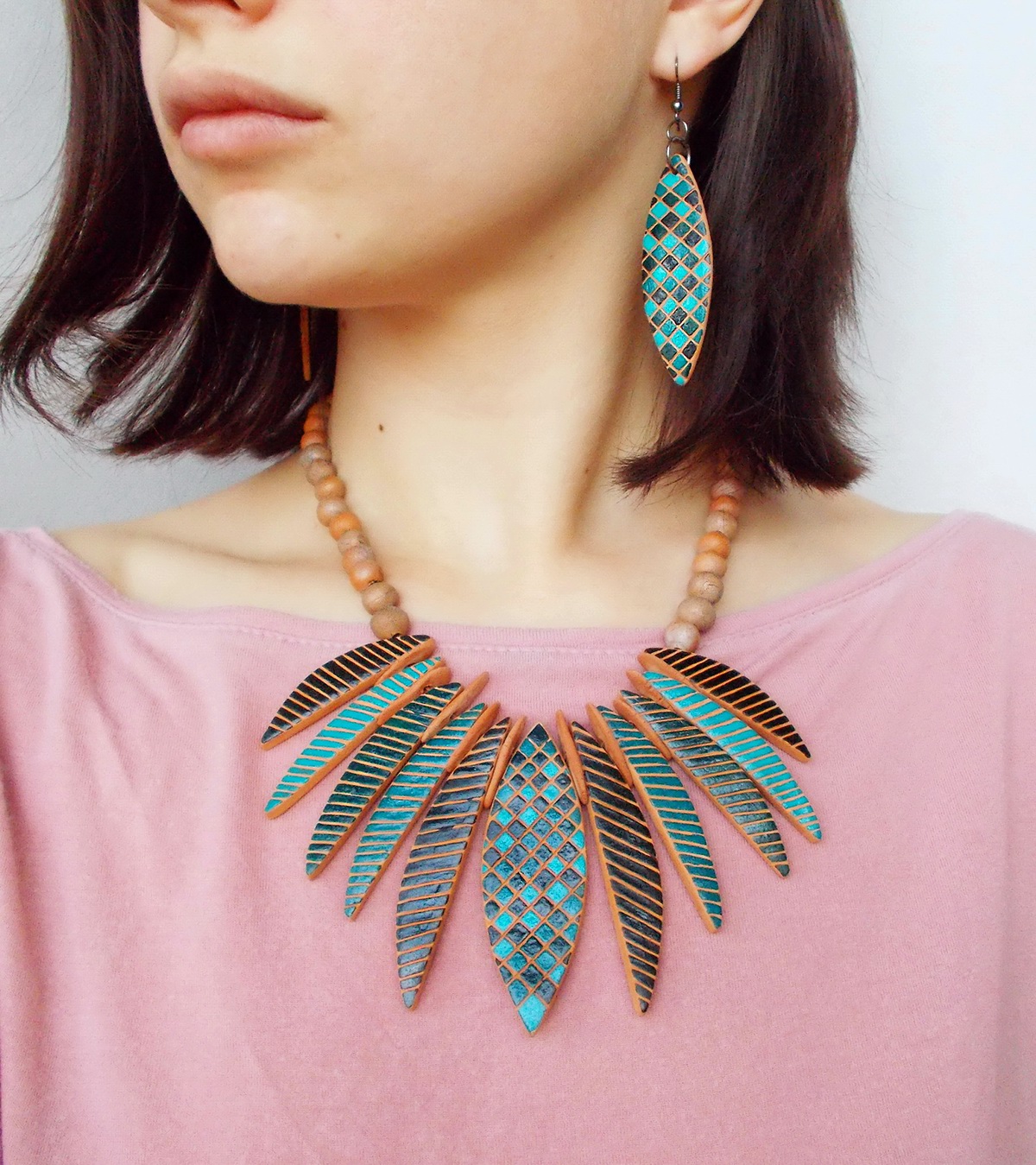 jewelry，Ceramic，Ceramic jewelry，product design，industrial design，Necklace，