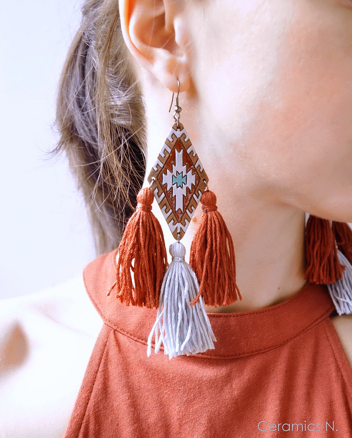 jewelry，Ceramic，Ceramic jewelry，product design，industrial design，Necklace，