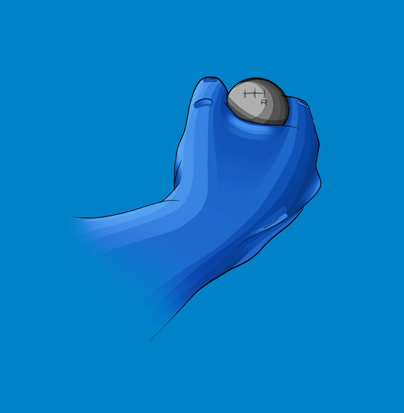 Ubee ，Research，interactive，blue，