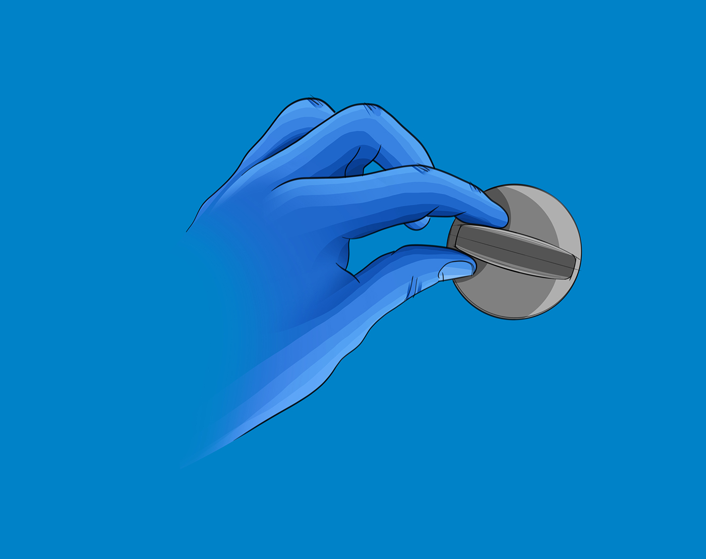 Ubee ，Research，interactive，blue，