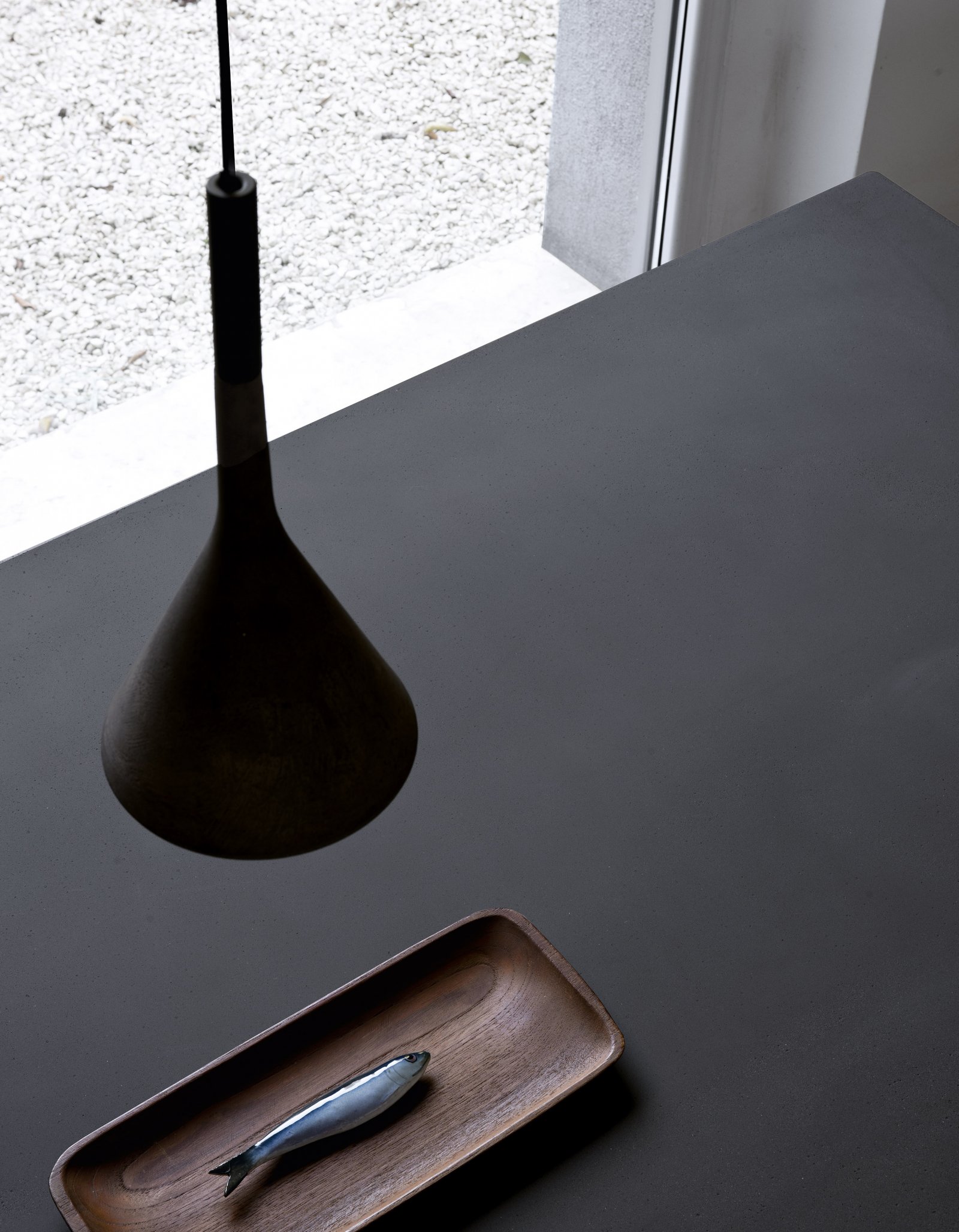 product design，furniture，Concrete material，Boiacca，Table，Minimalist，