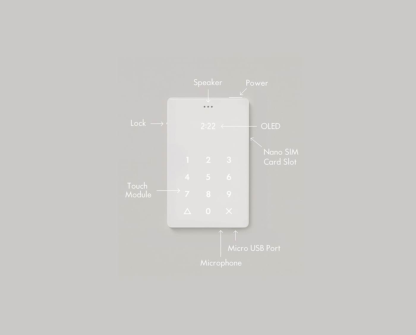 product design，industrial design，Minimalist，light，black，white，mobile phone，