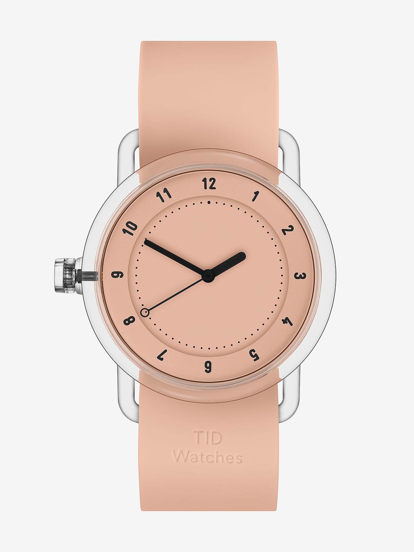 product design，transparent，stainless steel，Leatherwear，Minimalist，Time，Wrist watch，