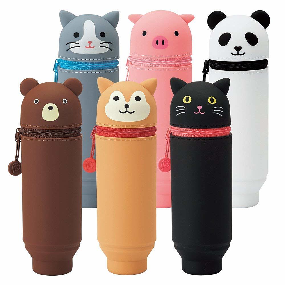 Pencil bag，Cartoon，Silicone rubber，industrial design，product design，