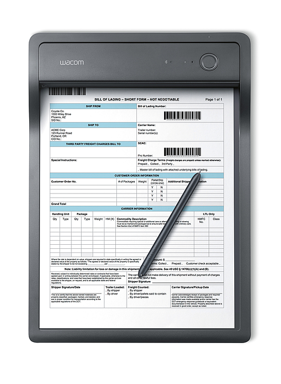 2018 red dot award，Wacom，Clipboard，Digital scanning version，